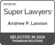 Rated by Super Lawyers | Andrew P. Lannon | Selected In 2024 | Thomson Reuters